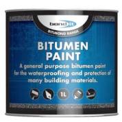 Bond It Black Bitumen Paint Waterproof Protection 